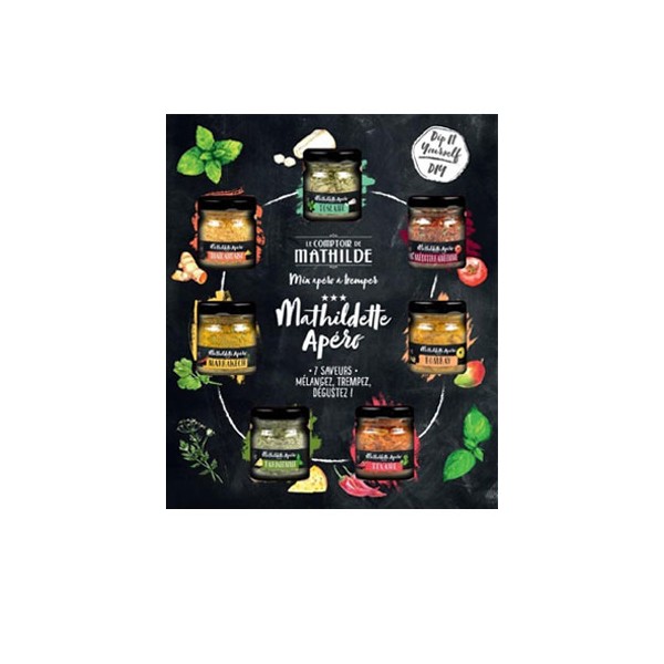 Coffret Mathildette Apéro 7 saveurs