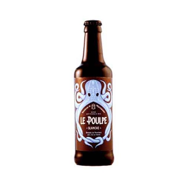 Bière le Poulpe blanche bio 4.4°33cl