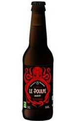 Bière le Poulpe ambrée bio 33cl