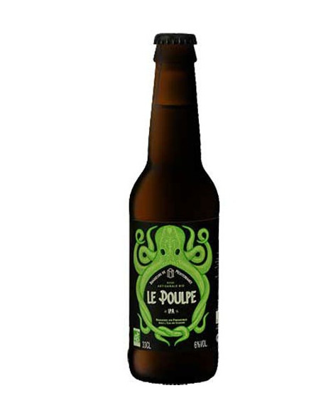 Bière le Poulpe ipa bio 33cl