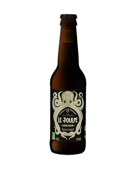 Bière le Poulpe spring break bio 33cl