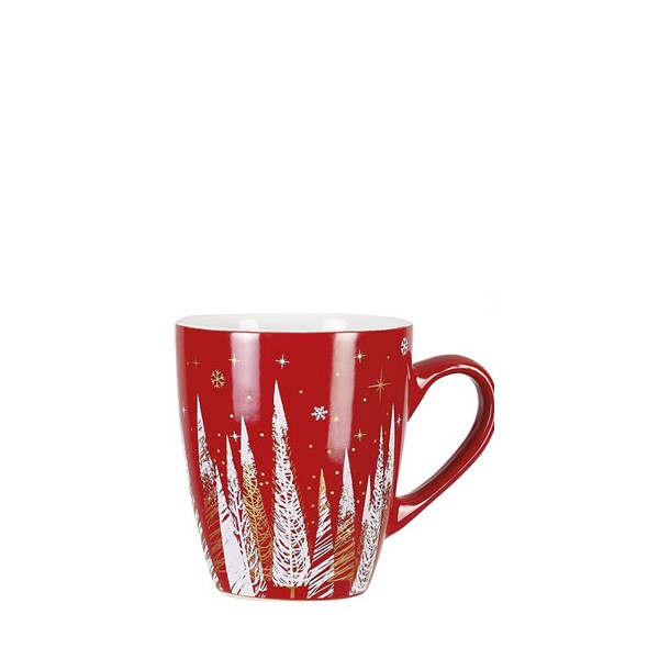 Mug à thé ou café sapins