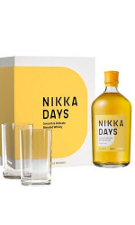 Coffret NIKKA Days 40% 70cl +2 verres