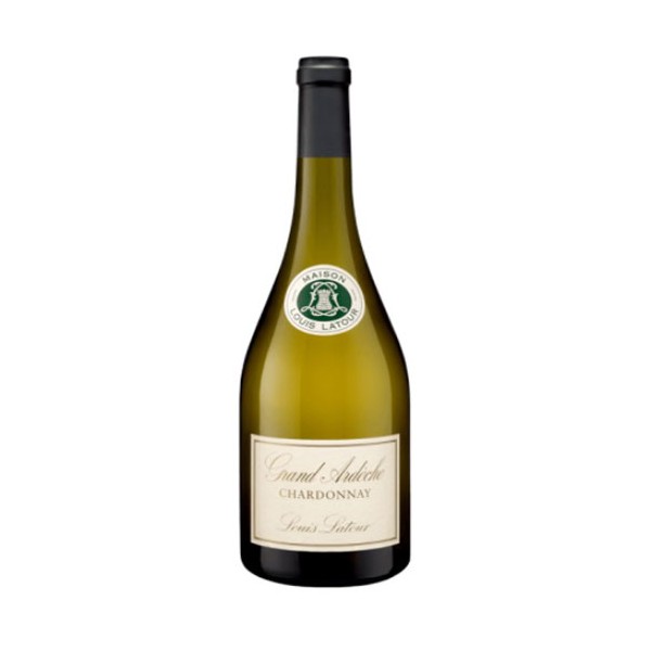 Jéroboam Caisse bois Grand Ardèche chardonnay Latour 2017