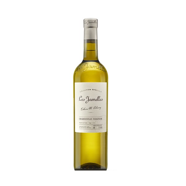 Les Jamelles Chardonnay Viognier 2020 75 cl