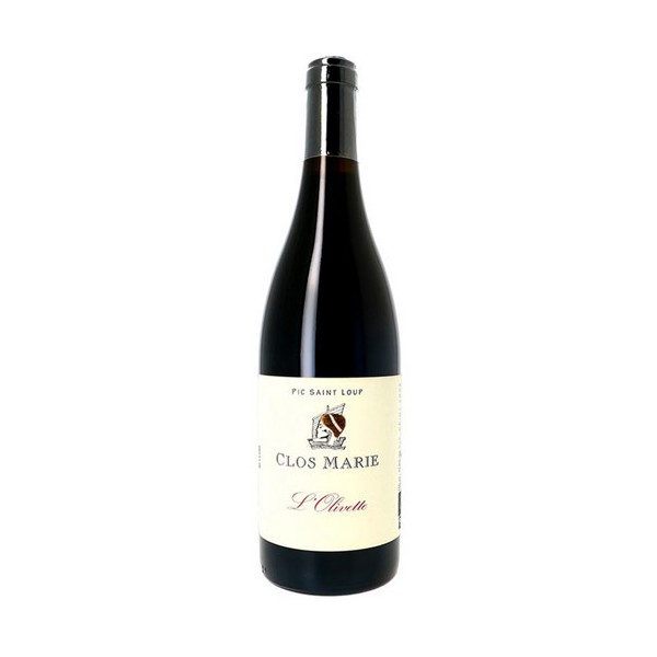 Clos Marie : Rouge L'Olivette Bio 2021