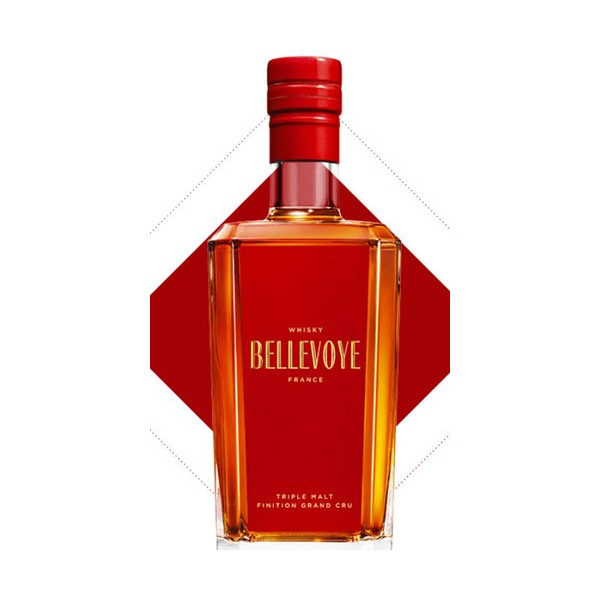 Bellevoye Rouge Triple Malt Grand Whisky Francais 43° 70Cl