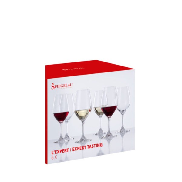 Coffret 6 verres digestifs dégustation N°2 taille Fruits