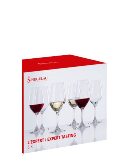 6 Verres L'Expert Spiegelau - Vinsetchampagnes.fr