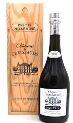 Pastis Chateau des Creissauds Coffret Bois 70cl