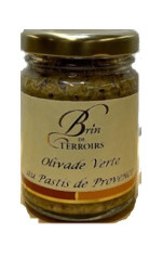 Olivade verte au Pastis de Provence