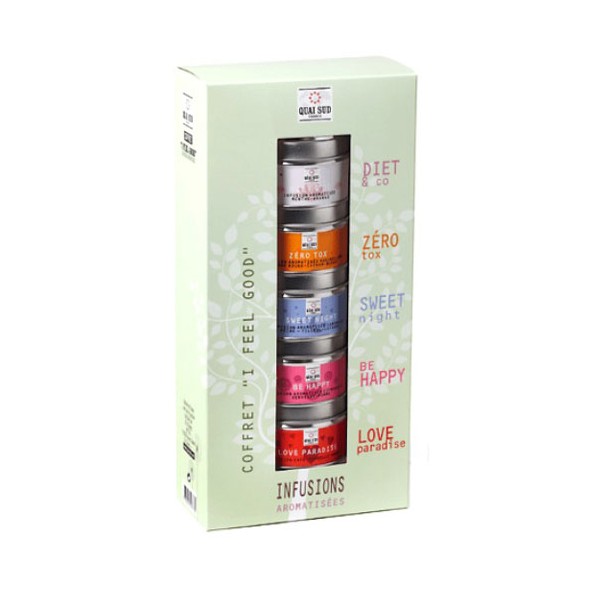 Coffret Infusion "I Feel Good" 5 boites