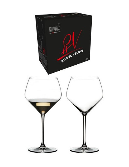 2 Verres Riedel VELOCE Chardonnay 69 cl