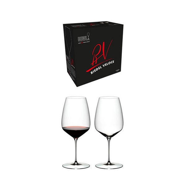 2 Verres Riedel VELOCE Cabernet Merlot 82.9 cl