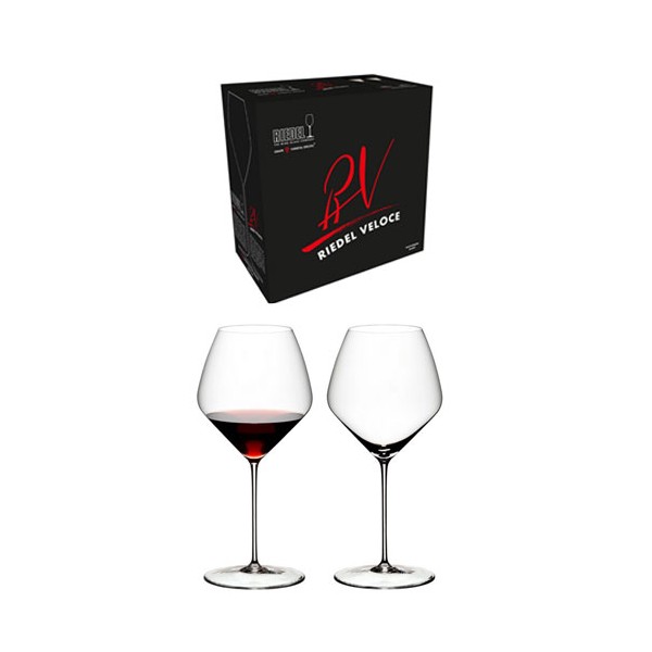 2 Verres Riedel VELOCE Pinot/Noir 76.8 cl