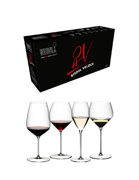 4 Verres Riedel VELOCE Tasting Set