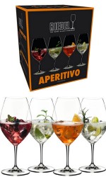 4 Verres APERITIVO Set