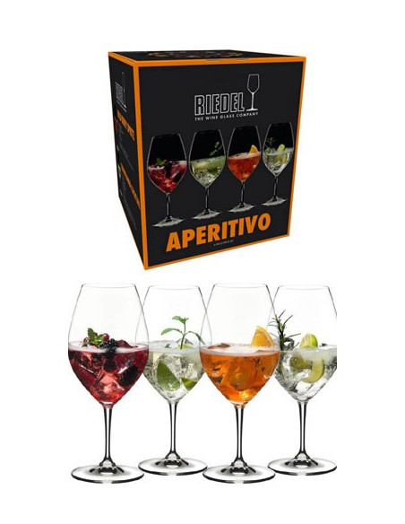 4 Verres APERITIVO Set