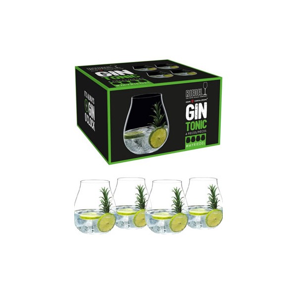 4 Verres GIN Set