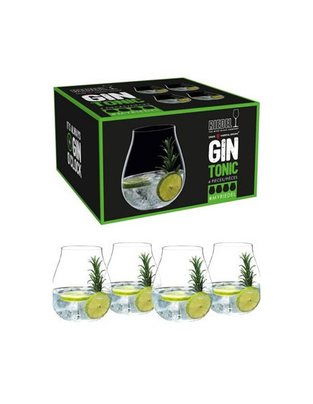 4 Verres GIN Set