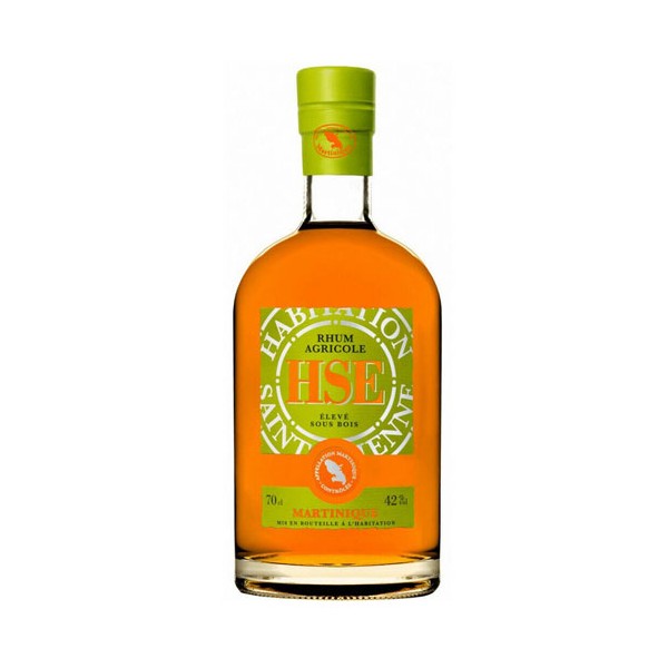 Rhum HSE Agricole élevé sous bois 70cl 42%