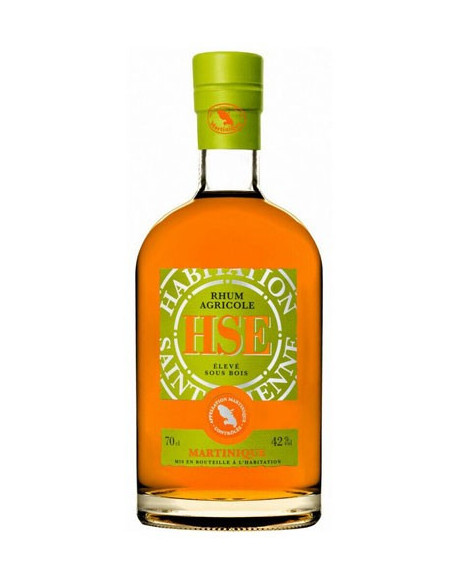 Rhum HSE Agricole élevé sous bois 70cl 42%