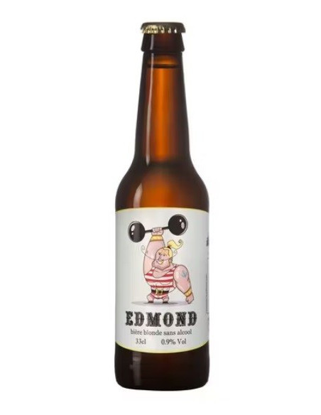 Edmond blonde et bio sans alcool 33cl