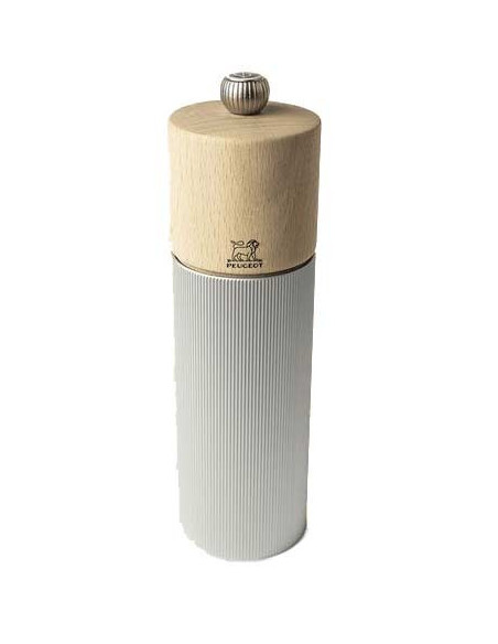 Line moulin sel aluminium naturel 18cm