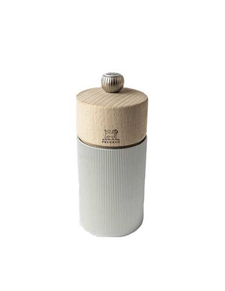 Line moulin sel aluminium naturel 12cm