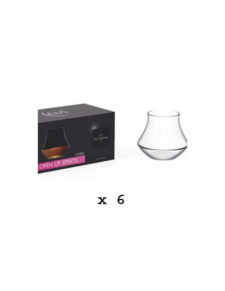 6 Verres Warm Open Up Spirits 30 cl