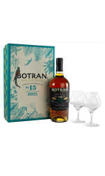 Rhum BOTRAN 15 ans 40° Guatemala Coffret 2 verres