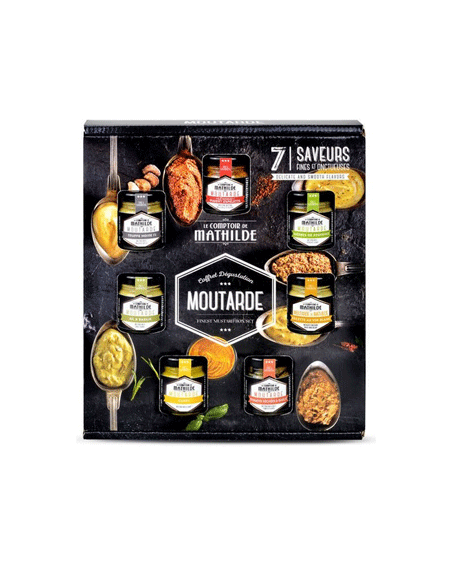 Coffret dégustation Moutardes