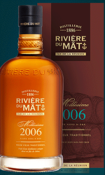 Coffret RIVIÈRE DU MÂT VSOP 2 Verres 43%