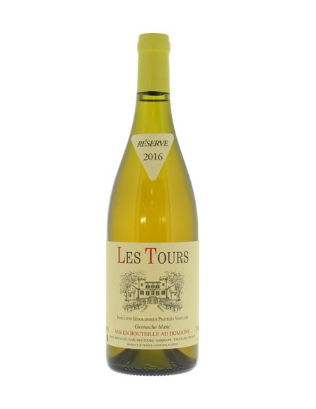 Les Tours blanc 2019 - E Raynaud - Vinsetchampagnes.fr