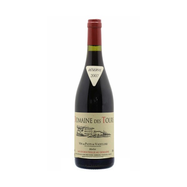 Domaine des Tours Merlot rouge 2009