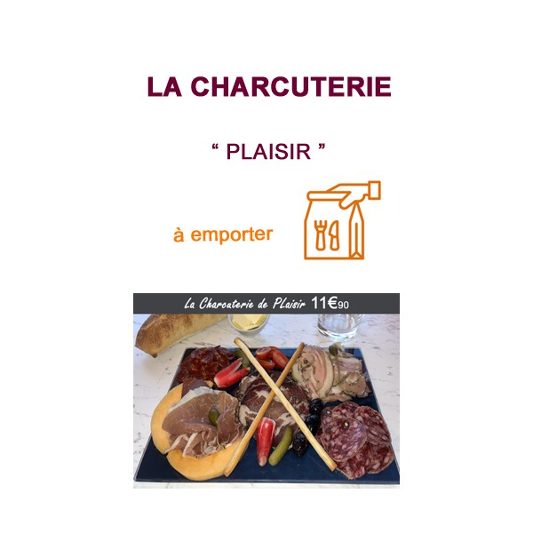 Planche Charcuterie Plaisir - à emporter