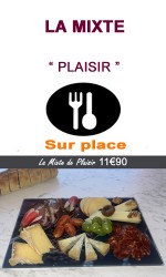 Planche Mixte Plaisir à consommer sur place