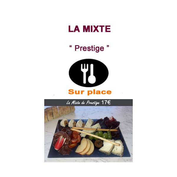 Planche Mixte Prestige - à consommer sur place