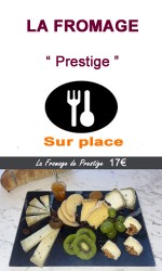 Planche Fromage Prestige - à consommer sur place