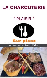 Planche Charcuterie Plaisir - à consommer sur place