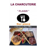 Planche Charcuterie Plaisir - à consommer sur place