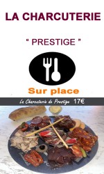 Planche Charcuterie Prestige - à consommer sur place