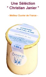 Crème catalane Confiture de lait-Pièce