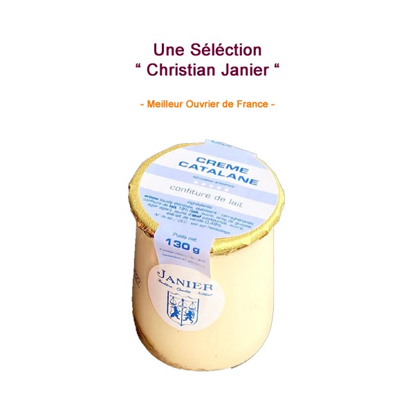 Crème catalane Confiture de lait - C Janier "MOF"