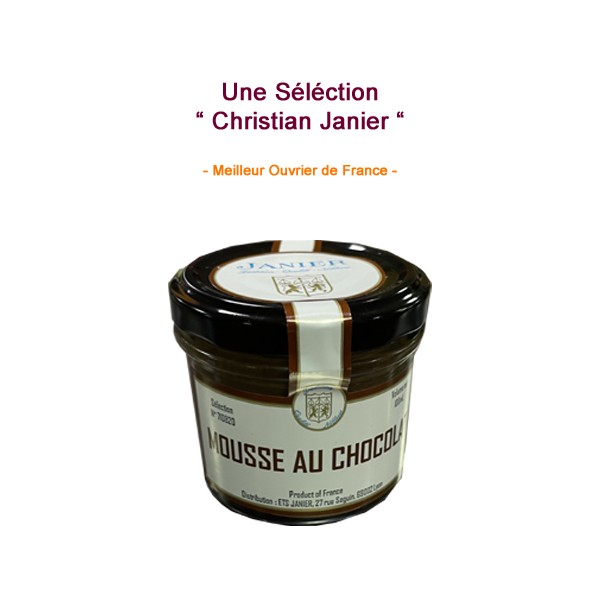 Mousse au chocolat - Christain Janier MOF