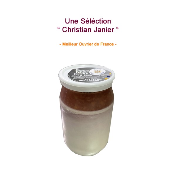 Yaourt aux fruits rouges - Christian Janier MOF