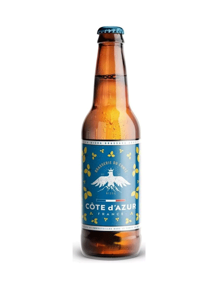 Bière Côte d'Azur Citron bio 33cl
