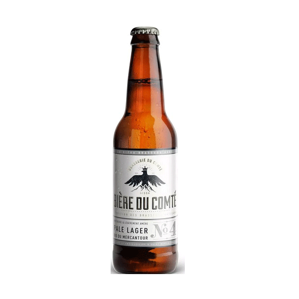 Bière N°4 Pale Lager Bio du Mercantour 33cl