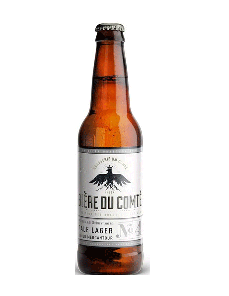 Bière N°4 Pale Lager Bio du Mercantour 33cl