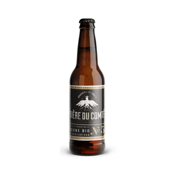 Bière du COMTE N°5 Brune Bio du Mercantour 33cl